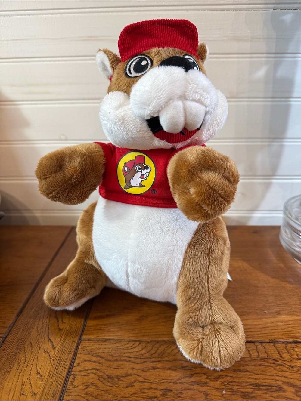 BUCEES Plush Beaver Toy - Brown and White Kids Plush